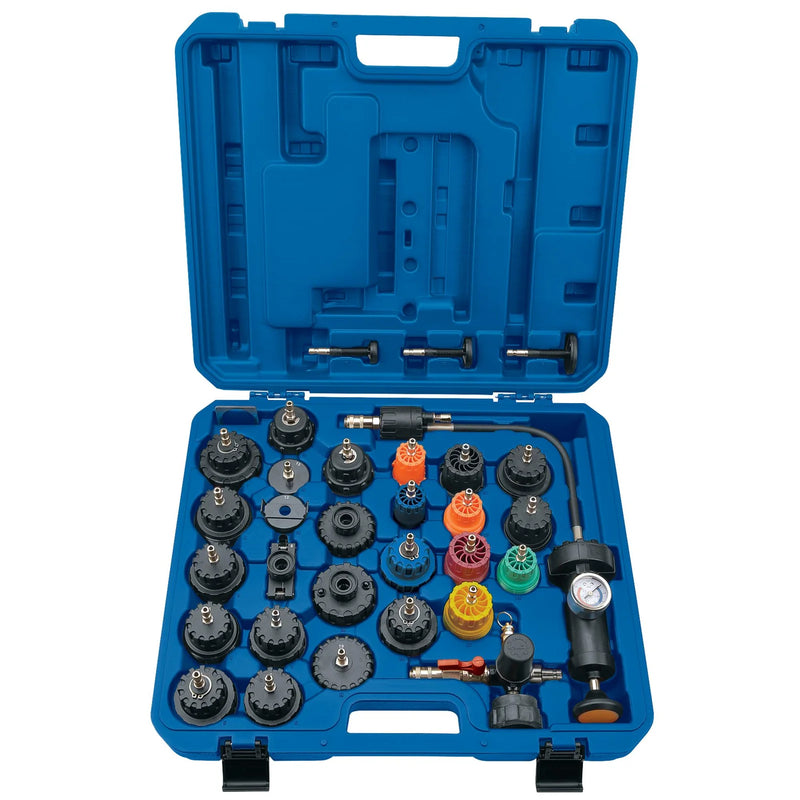 Draper Expert Radiator Pressure Test Kit 32 Piece RPT2