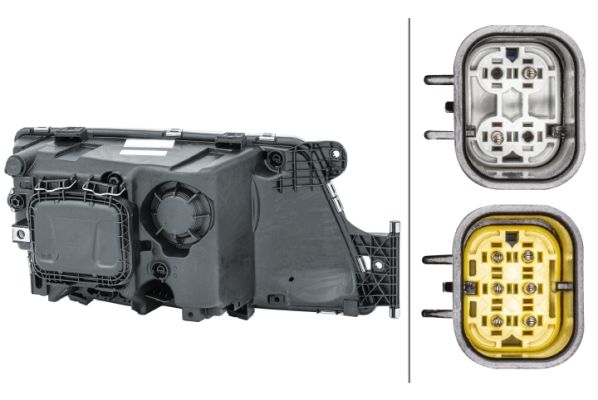 Hella Headlight Headlamp PY21W Left