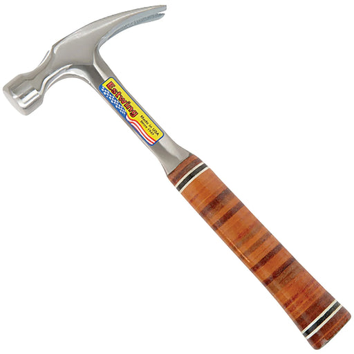 Estwing Claw Hammer E12S 12oz/336g with Leather Grip