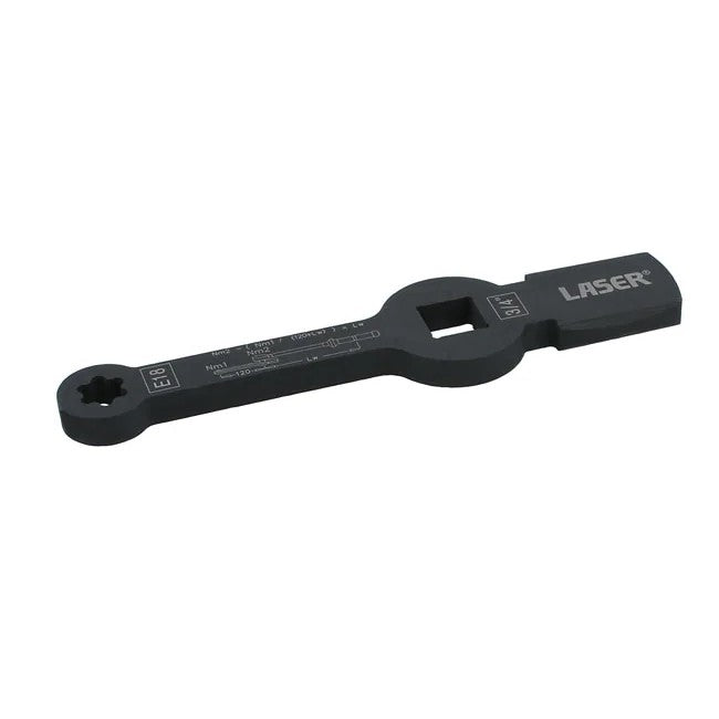 Laser Tools HGV Brake Caliper Wrench E18 - PL
