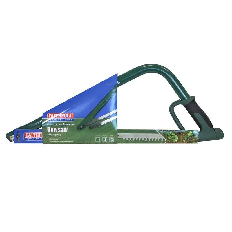 Faithfull Countryman Foresters Bowsaw 530mm (21in) - FAICOUBOW21F