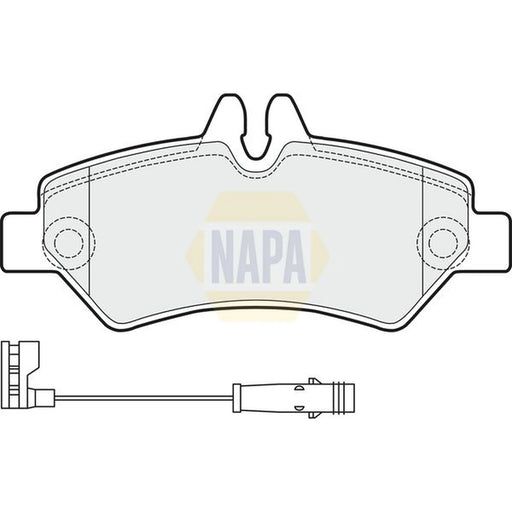 NAPA Rear Brake Pad Set NBP1245