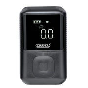 Draper 7.4V Compact Digital Air Compressor with LED Gauge