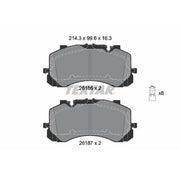 Textar Front Brake Pad Set 2618601