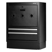 Bunker Modular Floor Reel Cabinet 680mm with 2 Drawers