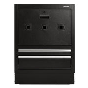 Bunker Modular Floor Reel Cabinet 680mm with 2 Drawers