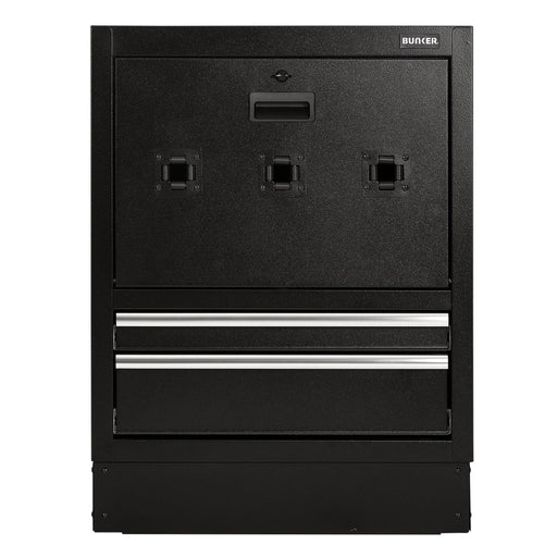 Bunker Modular Floor Reel Cabinet 680mm with 2 Drawers