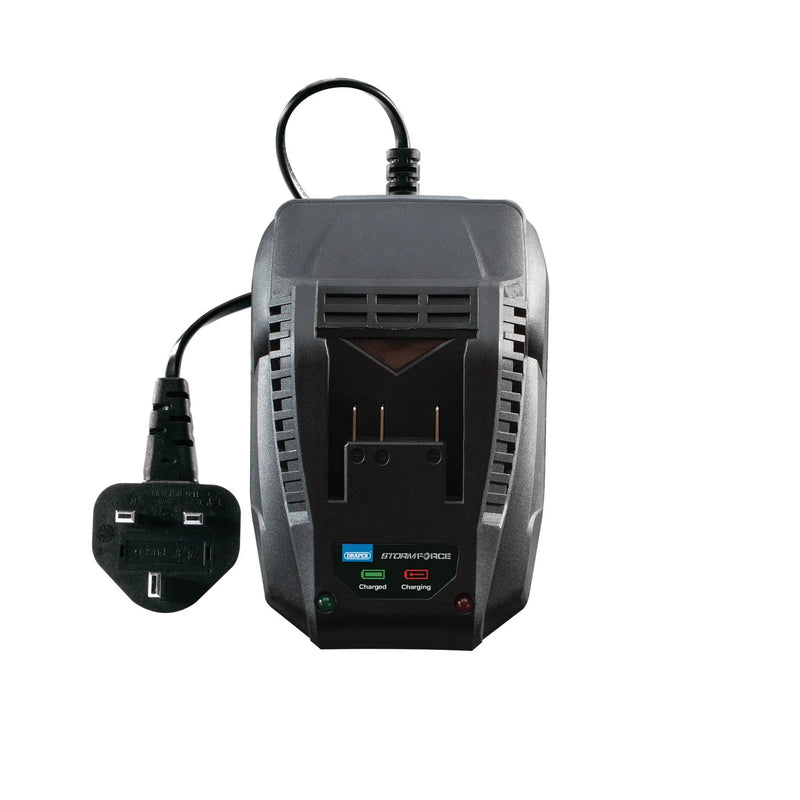 Draper Storm Force 20V Fast Charger for Power Interchange Batteries