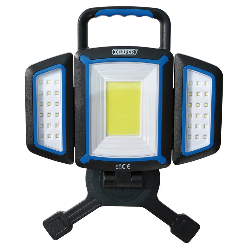 Draper COB SMD Rechargeable Work Light 18W 2000 Lumens