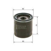 Bosch Engine Oil Filter F 026 407 001