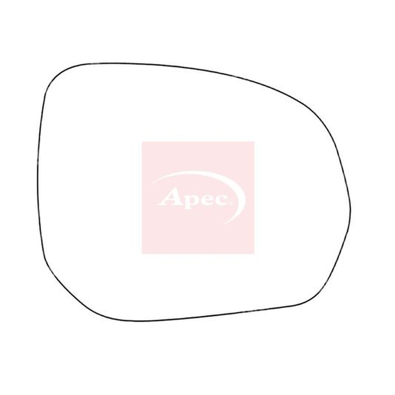 Apec Exterior Wing Mirror Glass Right AMS2106