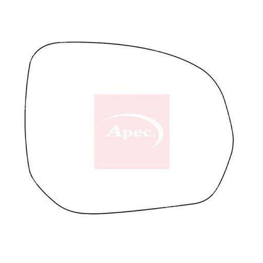 Apec Exterior Wing Mirror Glass Right AMS2106