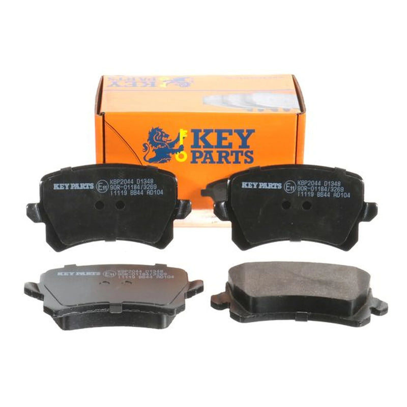 Key Parts 4 x Rear Brake Pad Set KBP2044