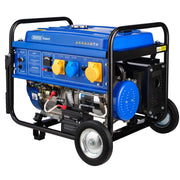 Draper Expert Petrol Generator PG58W 5000W with Wheels