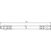 NAPA Brake Hydraulic Hose Line Rear NBH1079