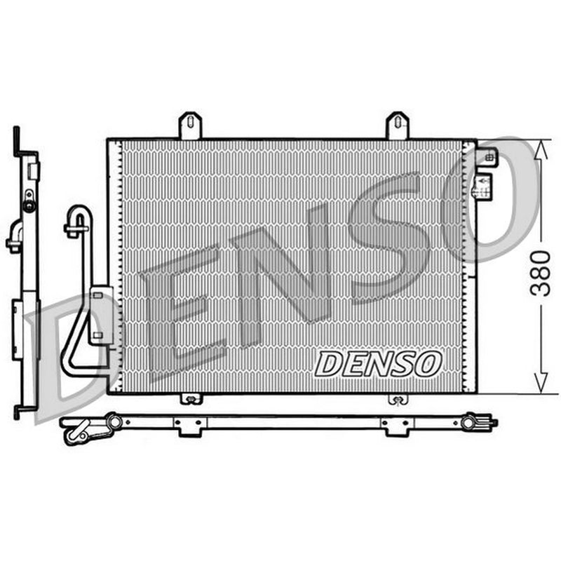 Denso Air Conditioning Condenser DCN23006