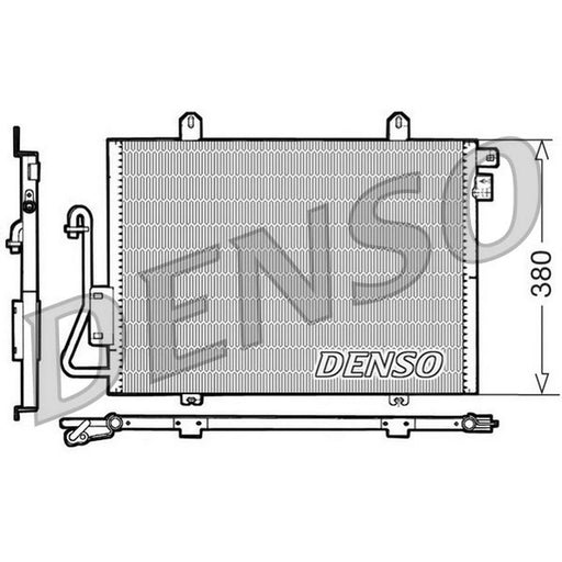 Denso Air Conditioning Condenser DCN23006