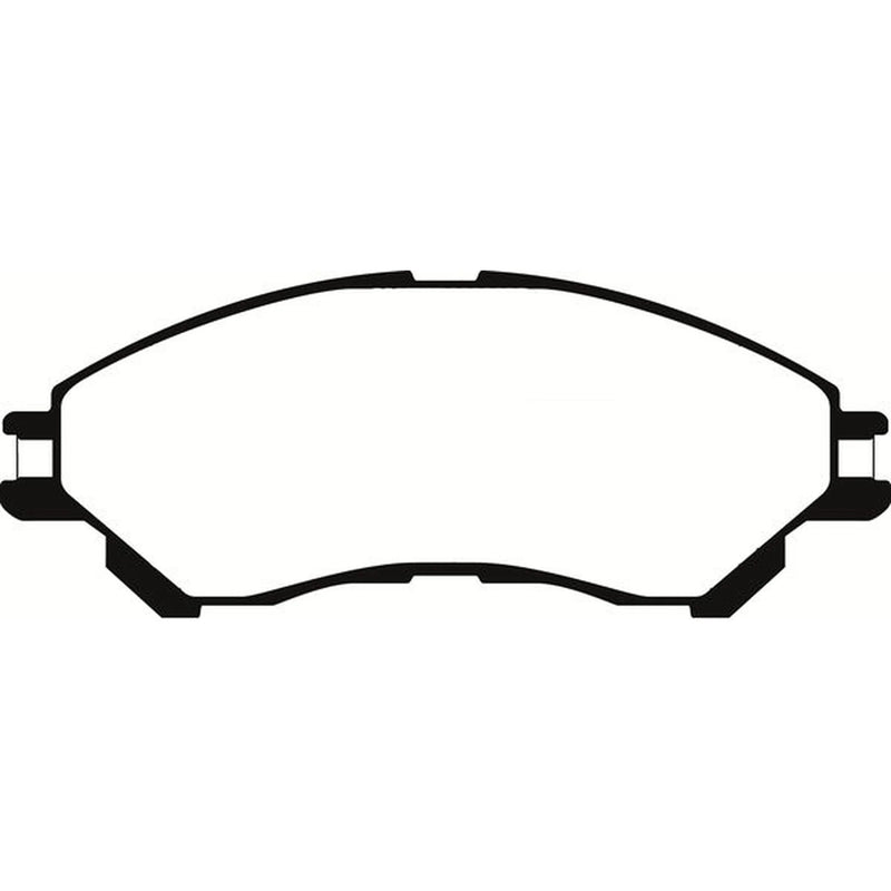 Abtex Front Brake Pad Set PLU2322