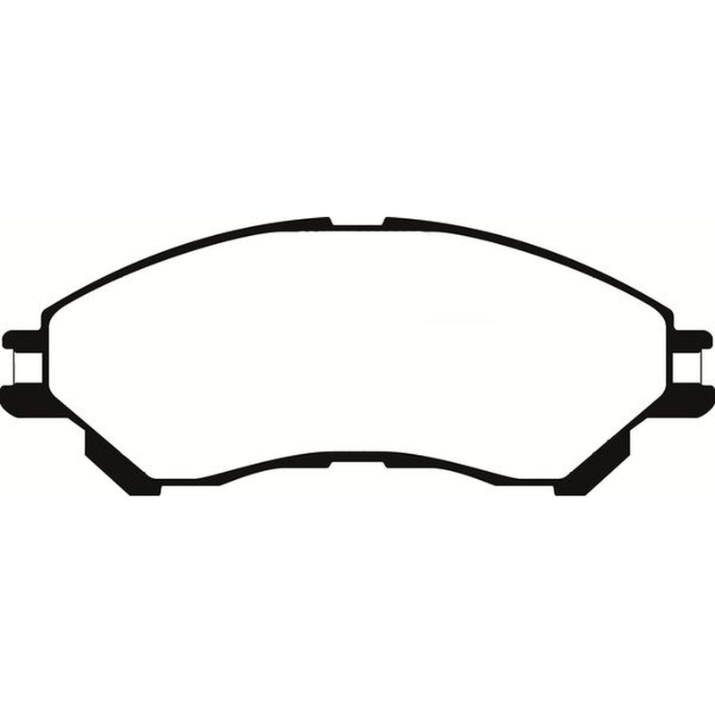 Abtex Front Brake Pad Set PLU2322
