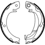 Textar Parking Brake Shoe Set 91074300