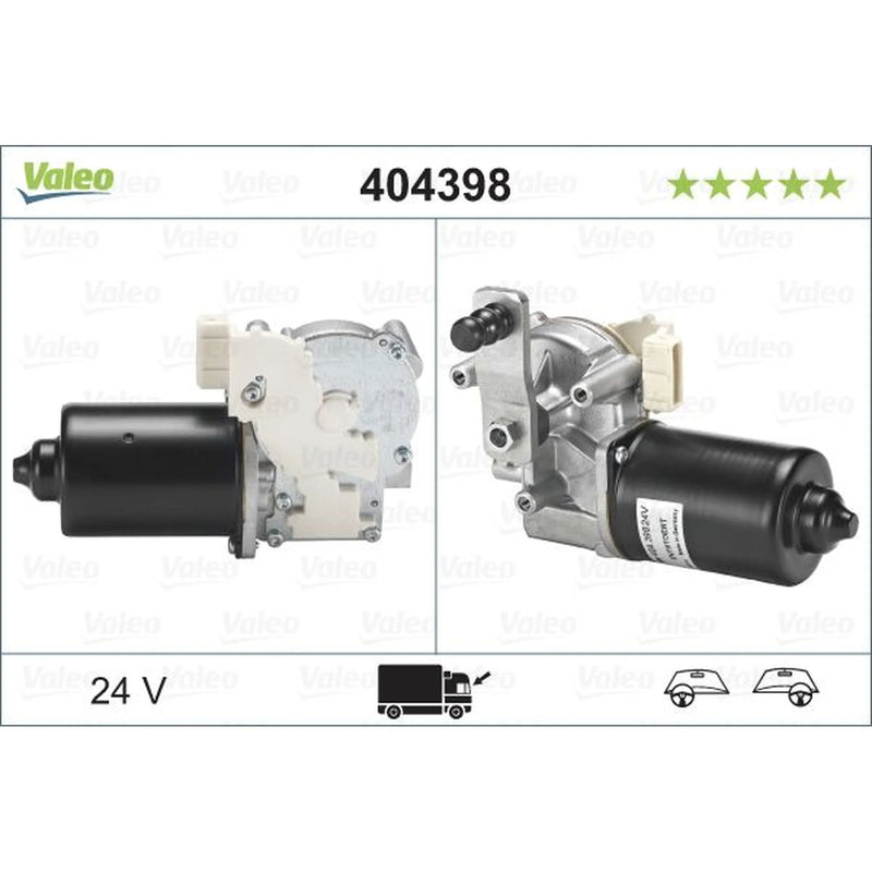 Valeo Front/Rear Wiper Motor Front 404398