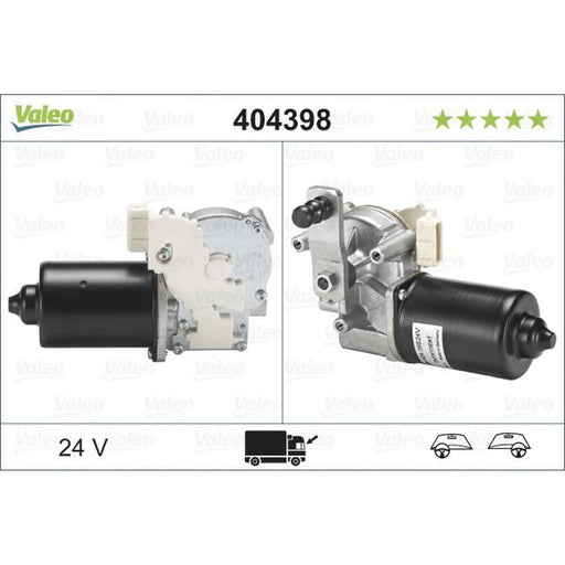 Valeo Front/Rear Wiper Motor Front 404398