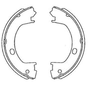 Mintex Parking Brake Shoe Set MFR660