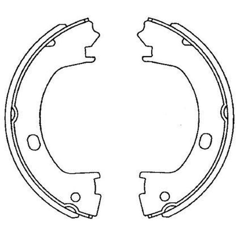 Mintex Parking Brake Shoe Set MFR660