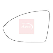 Apec Exterior Wing Mirror Glass Left AMS2051