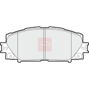 Apec Front Brake Pad Set PAD1598