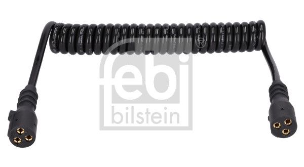 Febi Coiled Cable 3 Connectors 24V PU (Polyurethane)