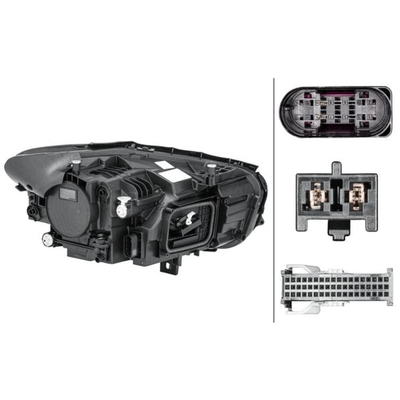 Hella Headlight Headlamp LED Left 1LX 014 993-571