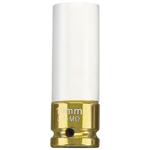 Draper Expert HI-TORQ Wheel Nut Socket for Alloy Wheels, 1/2" Sq. Dr. (19mm) Draper  - Town Parts