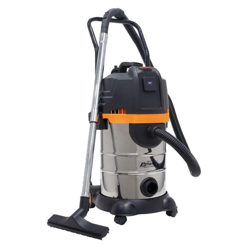 Sealey Vacuum Cleaner Cyclone Wet & Dry 30L Double Stage 1200W/230V PC300BL Sealey  - Town Parts