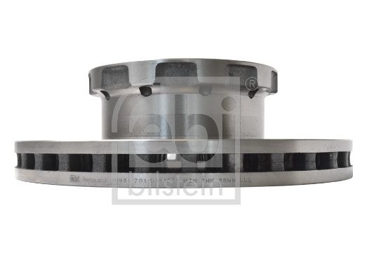 Febi 2 x Brake Disc Set Internally Vented Front