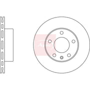 Apec 2 x Vented Front Brake Discs DSK2447