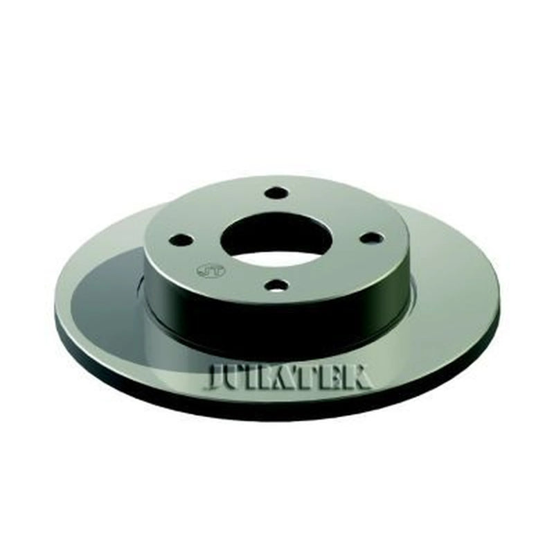 Juratek 2 x Solid Front Brake Discs NIS109