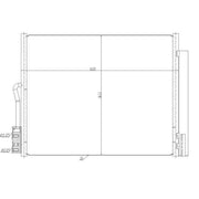 NRF Air Conditioning Condenser 350478