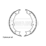 Borg & Beck Parking Brake Shoe Set BBS6534