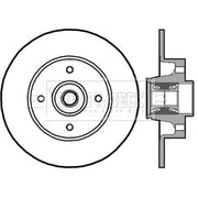 Borg & Beck 2 x Rear Brake Discs BBD5896S