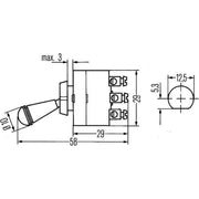 Hella Electrical Switch 6FG 002 312-002