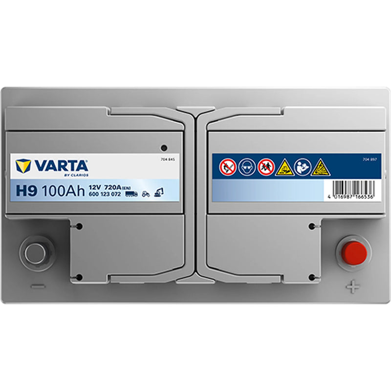 Varta Battery 12V 100Ah 720A 600123072K182