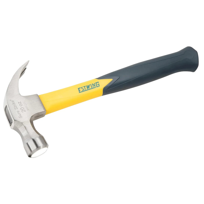 Estwing Curved Claw Hammer EMRF20C 20oz Fibreglass Handle