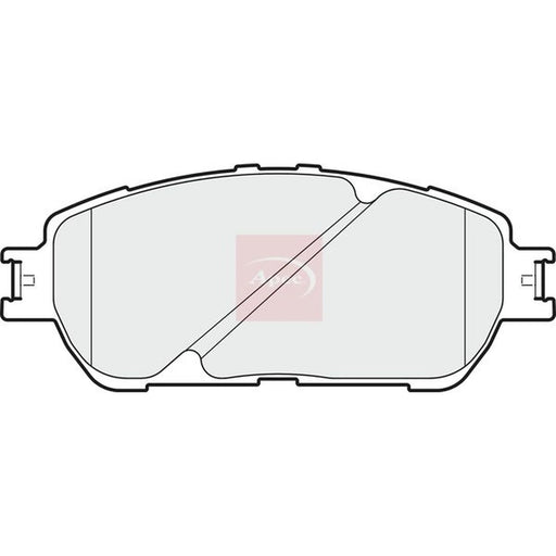 Apec Front Brake Pad Set PAD1852