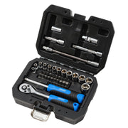 Draper Metric Socket and Bit Set 1/4" Sq. Dr. 40 Piece