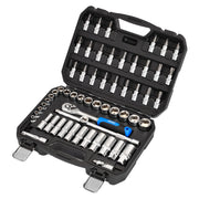 Draper HI-TORQ® Socket and Bit Set 58 Piece 3/8" Sq. Dr.