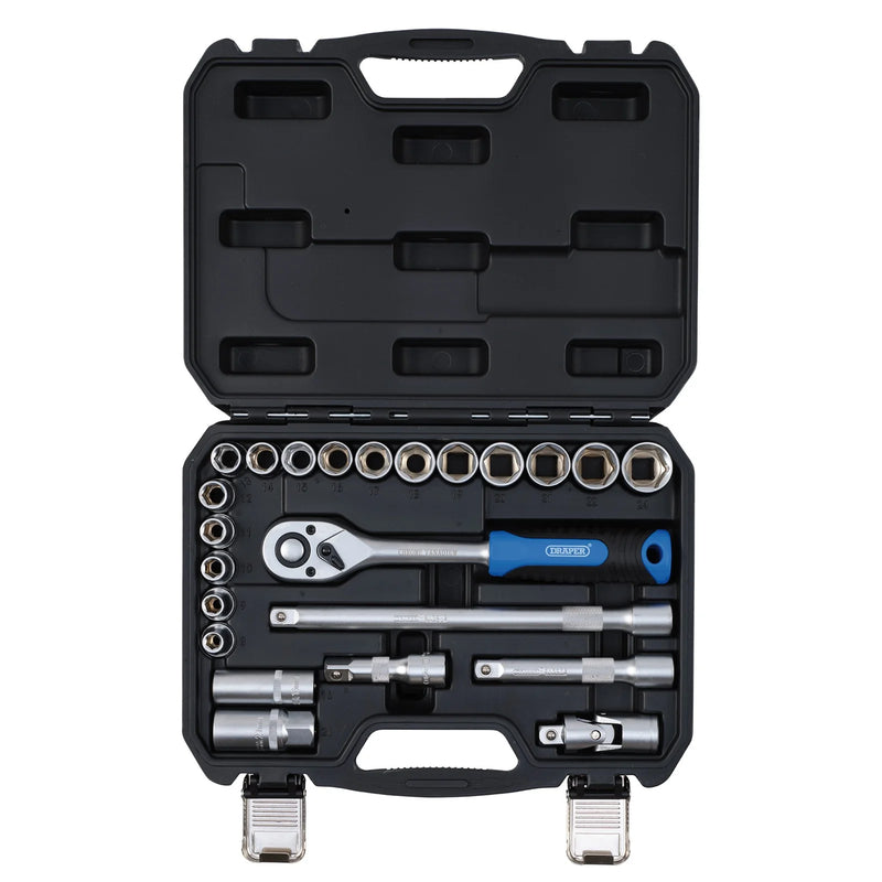 Draper HI-TORQ® Socket Set 1/2" Sq. Dr. 23 Piece