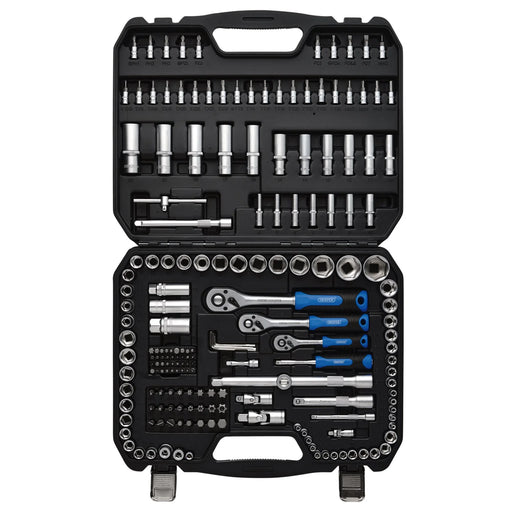 Draper HI-TORQ® Socket and Bit Set 188 Piece 1/4" 3/8" 1/2"