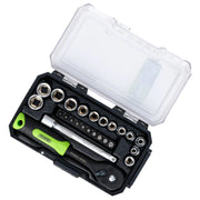 Draper HI-TORQ® Socket and Bit Set 25 Piece 1/4" Sq. Dr.