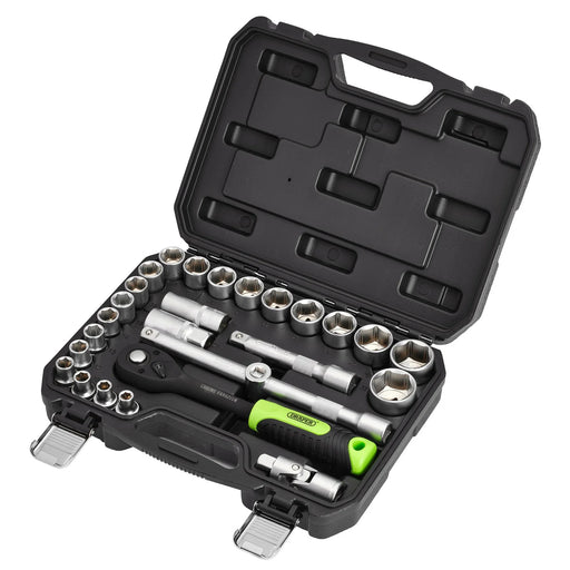 Draper Metric Socket Set 1/2" Sq. Dr. 27 Piece